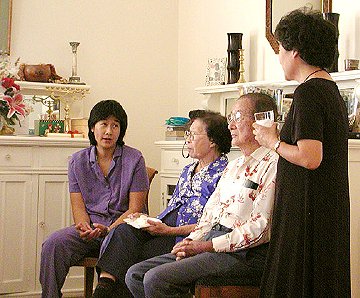 Kathy, Grandma, Grandpa, Aunty Carol