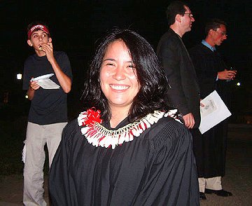 At Phi Beta Kappa induction