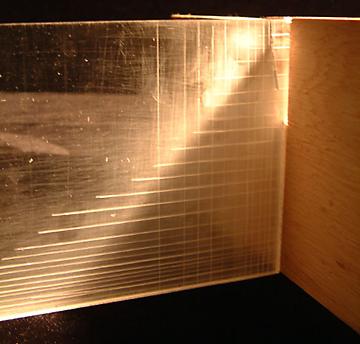 Plexiglass and plywood project