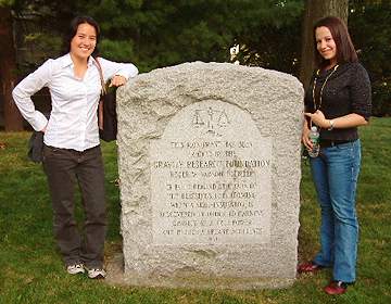 Strange monument