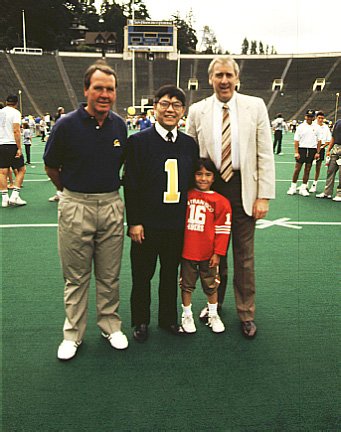 Naomi with Chancellor Tien