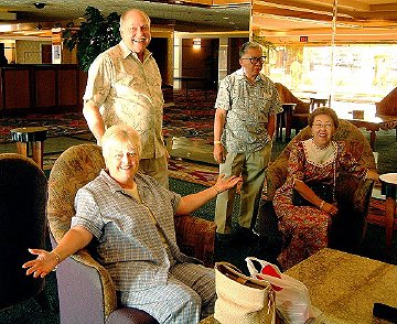Gathering for reunion