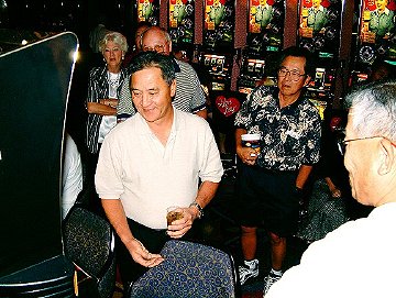 Alan tries his luck